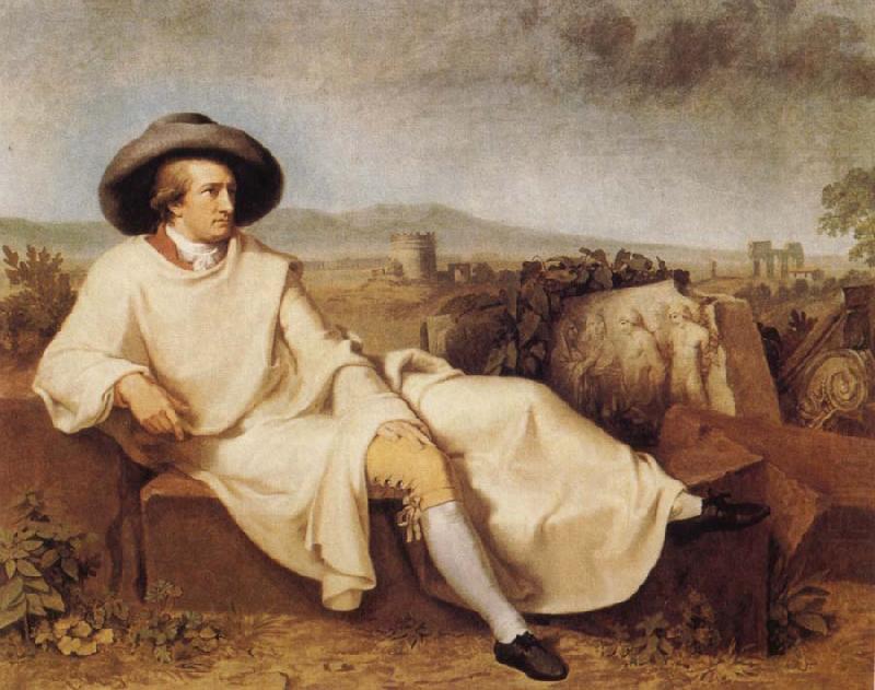 Goethe in the Roman Campagna, TISCHBEIN, Johann Heinrich Wilhelm